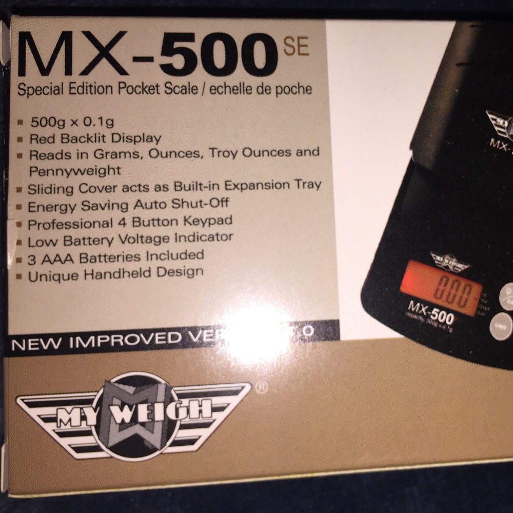 My weigh digital scale